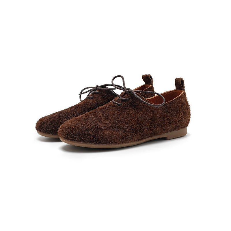 dwarves3651-6 Flats 5.5 Dark Coffee