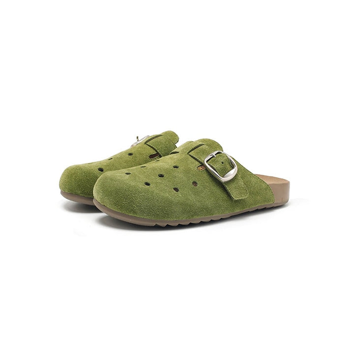 dwarves3652-3 Slippers 5.5 Green