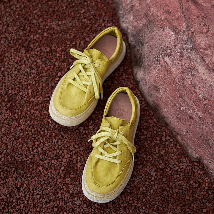 dwarves3660-2 Sneakers 5.5 Yellow Green
