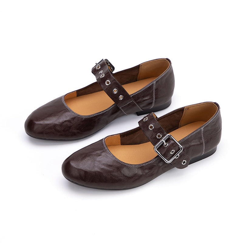 dwarves3662-2 Mary Jane 5.5 Brown