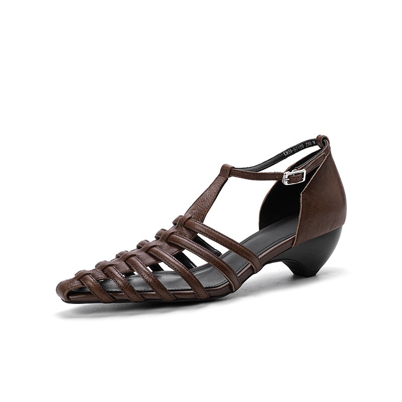 dwarves3663-1 Sandals 5 Brown