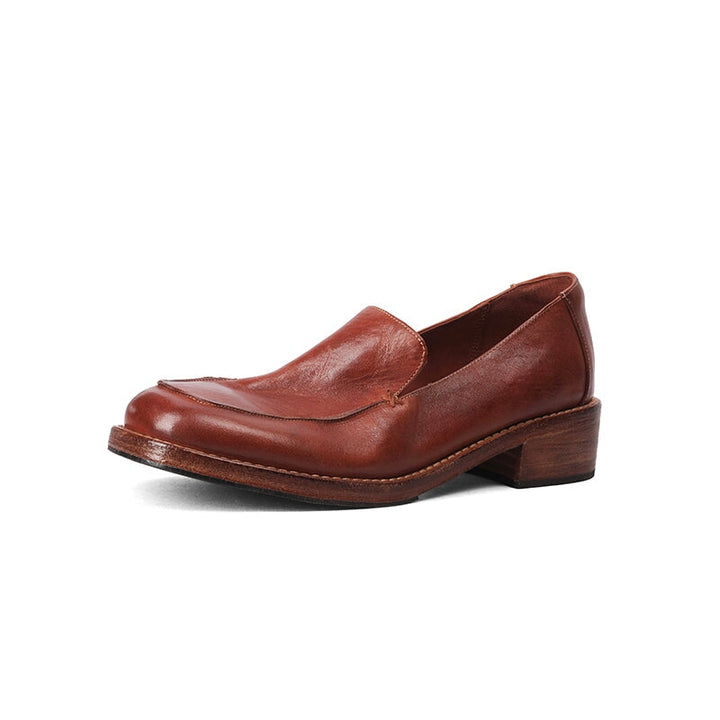 dwarves3670-2 Loafers 5 Red Brown