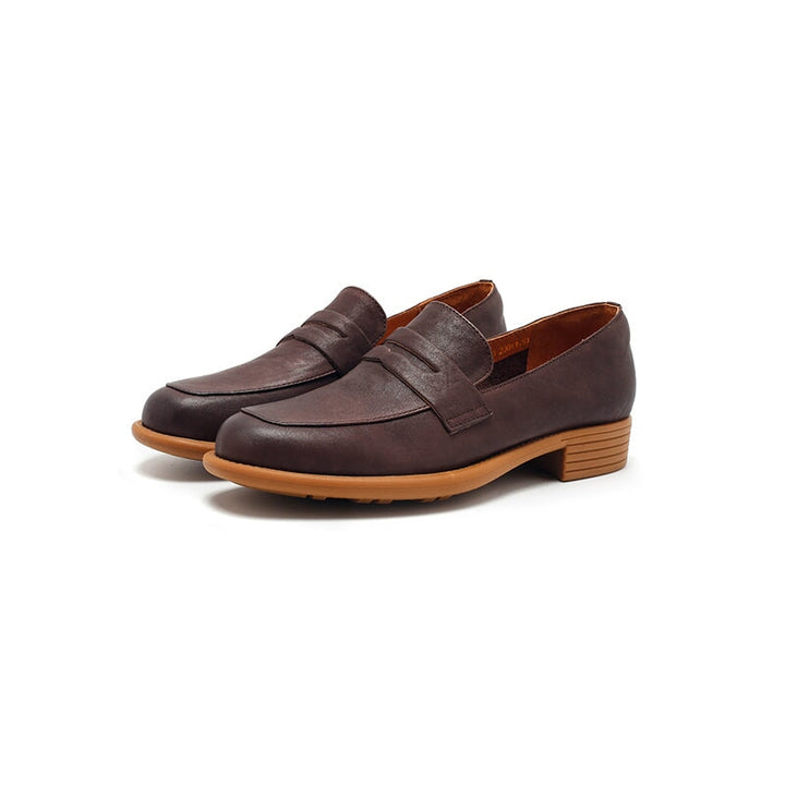 dwarves3680-2 Loafers 5.5 Dark Coffee