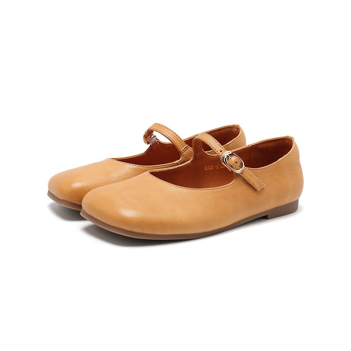 dwarves3683-3 Mary Jane 5.5 Yellow Brown