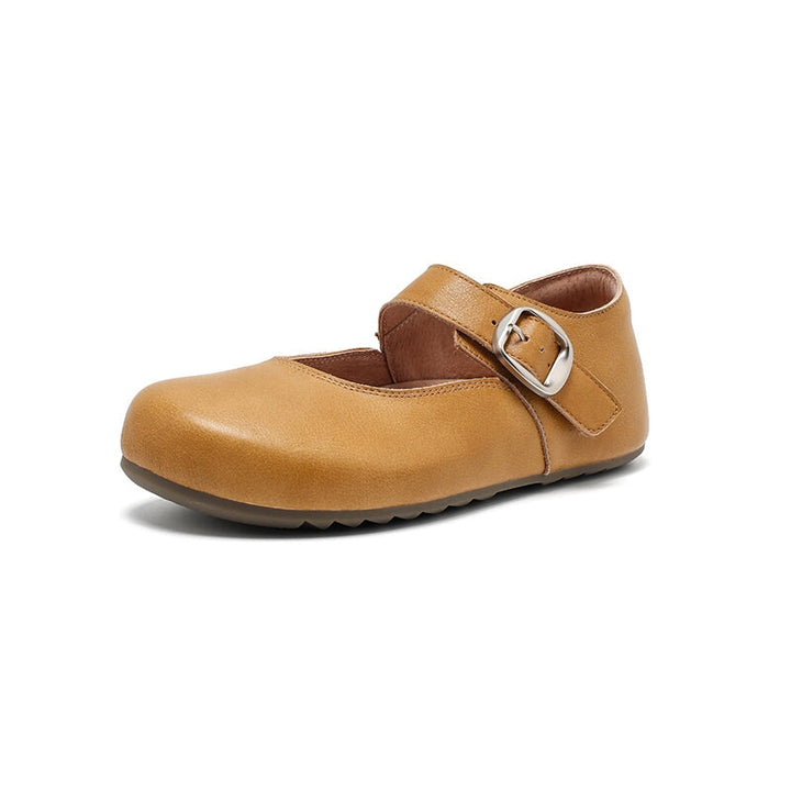 dwarves3684-1 Mary Jane 5.5 Light Khaki