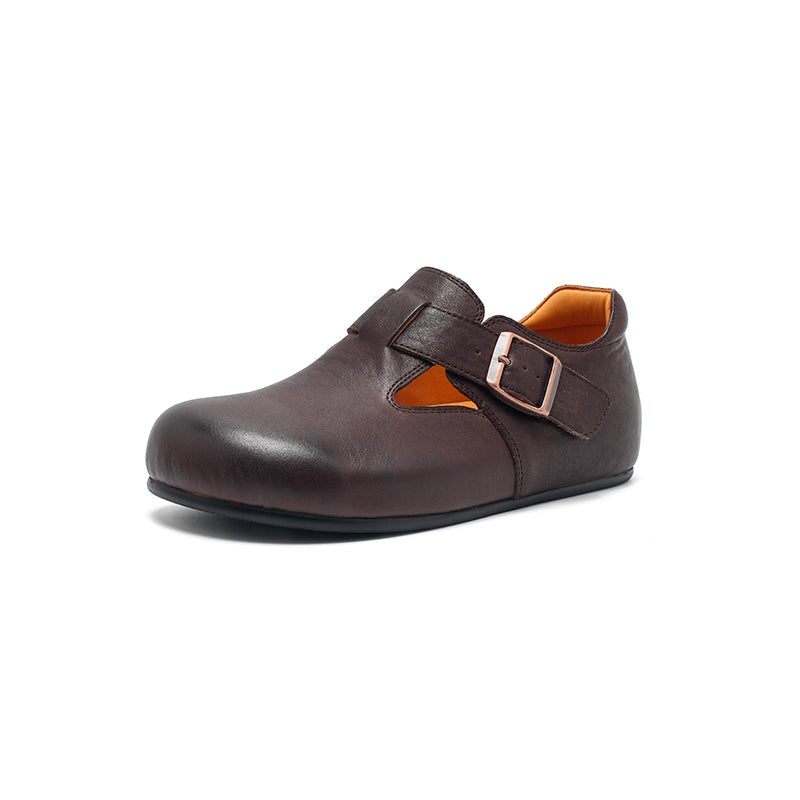 dwarves3687-2 Mary Jane 5.5 Dark Coffee