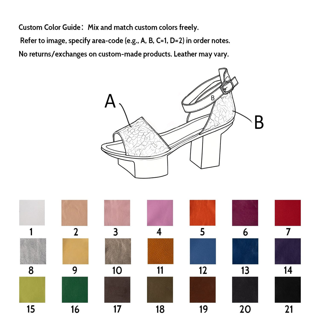 dwarves3705-17 Sandals 5 Custom Color