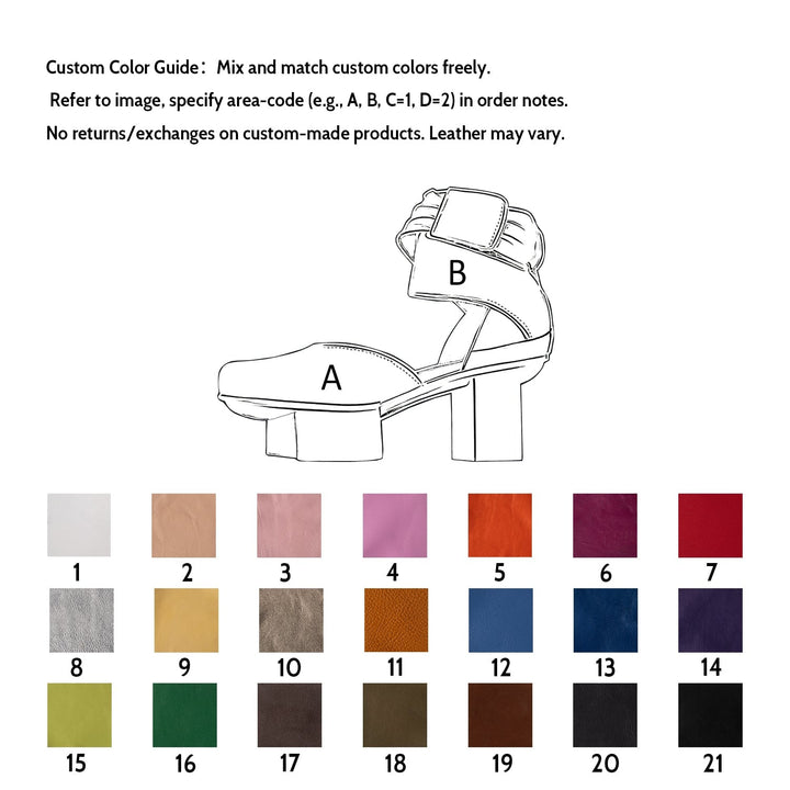 dwarves3706-10 Sandals 5 Custom Color