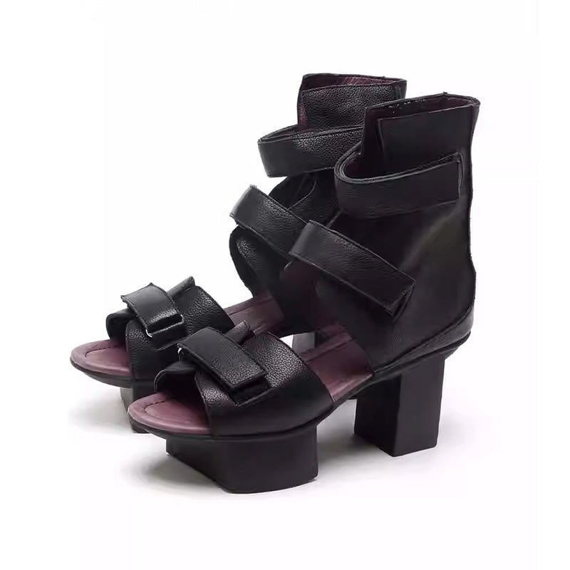 dwarves3707-1 Sandals 5 Black