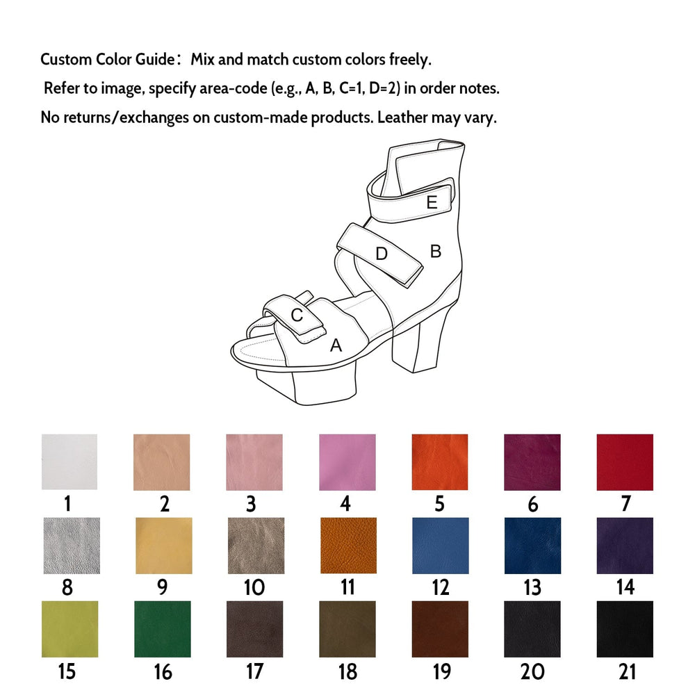 dwarves3707-10 Sandals 5 Custom Color
