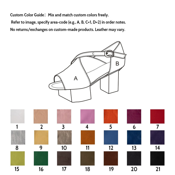 dwarves3708-10 Sandals 5 Custom Color