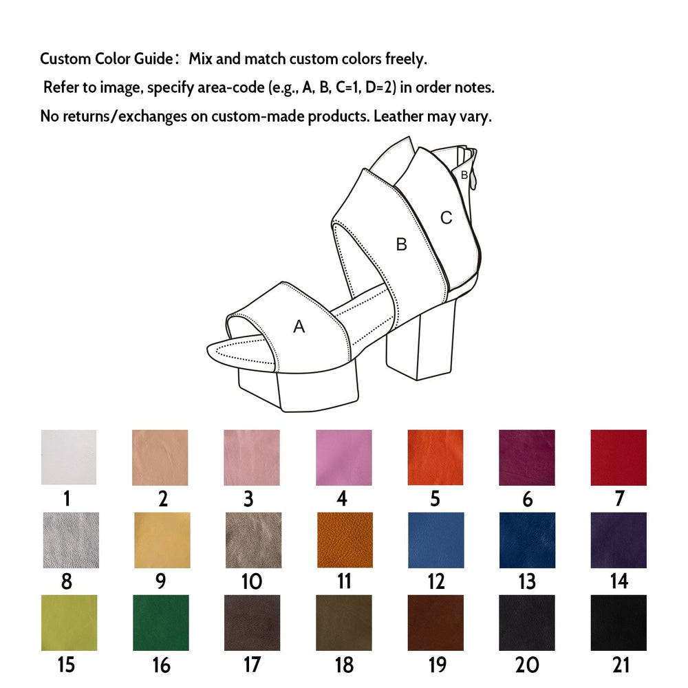 dwarves3709-10 Sandals 5 Custom Color