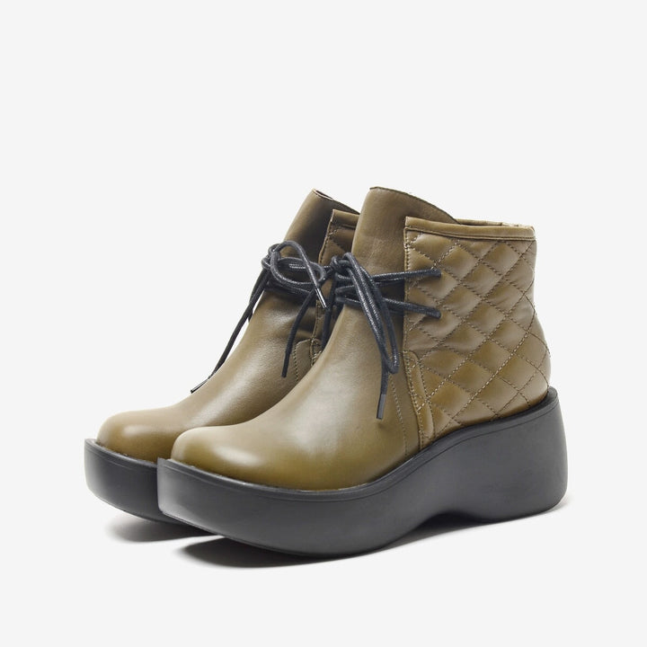 dwarves3729-3 Boots 5 Celadon Green