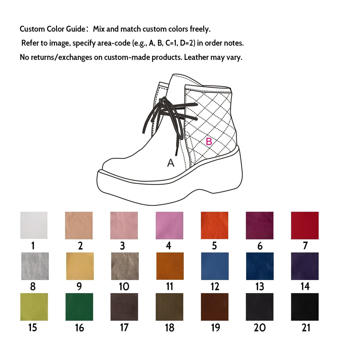 dwarves3729-4 Boots 5 Custom Color