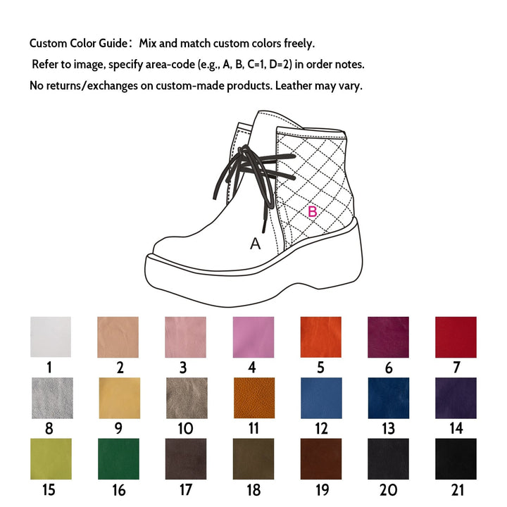 dwarves3729-4 Boots 5 Custom Color