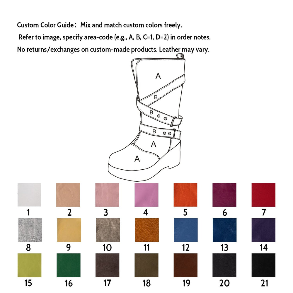 dwarves3742-2 Boots 5 Leather