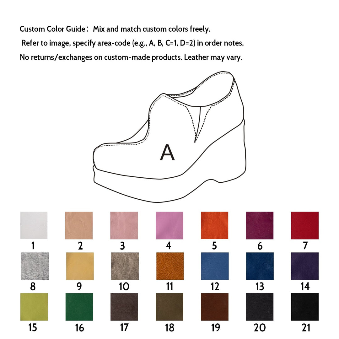 dwarves3752-2 Loafers 5 Custom Color