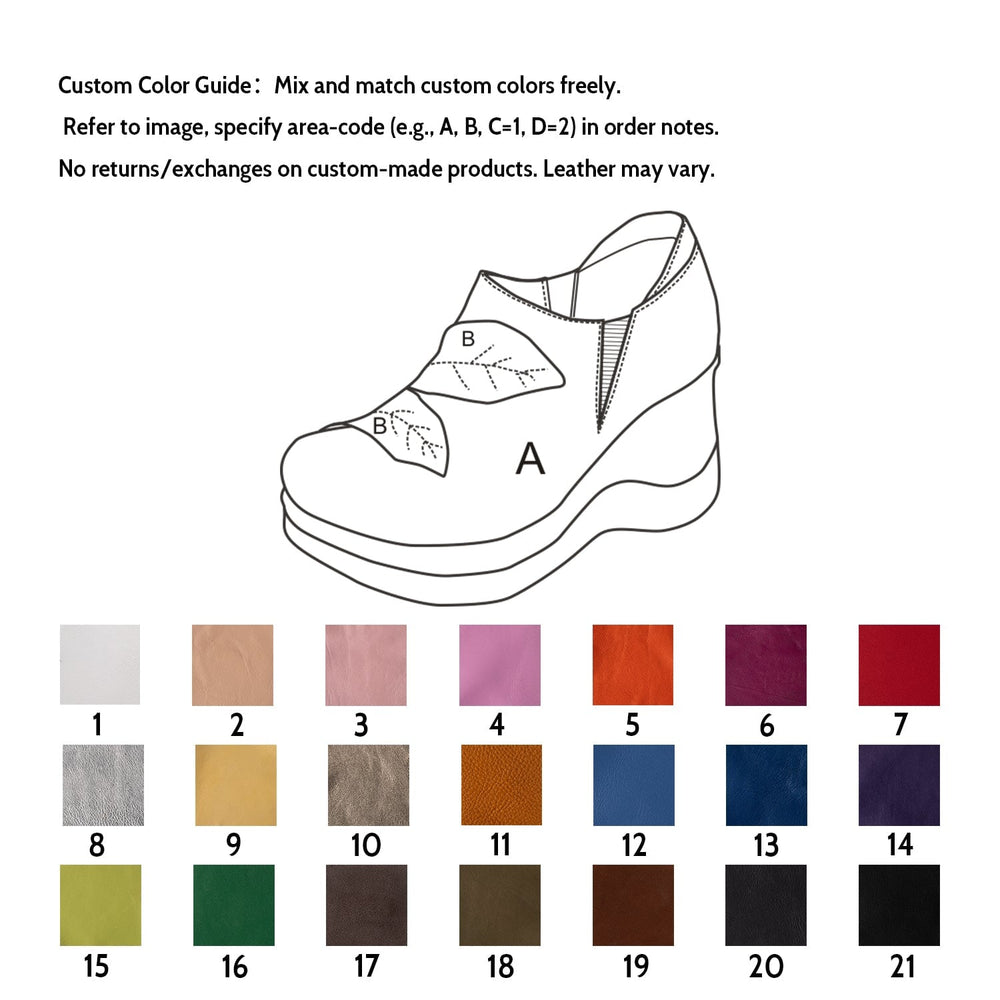 dwarves3755-2 Loafers 5 Custom Color