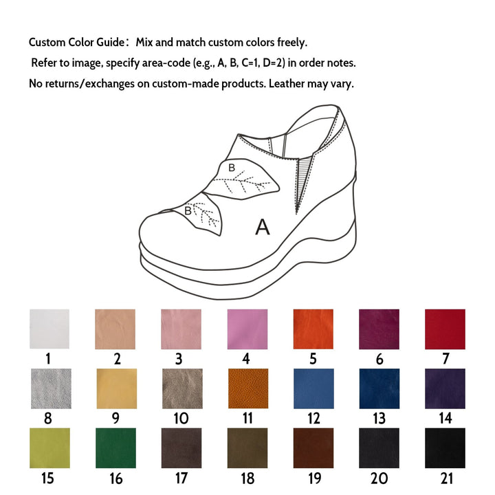 dwarves3755-2 Loafers 5 Custom Color