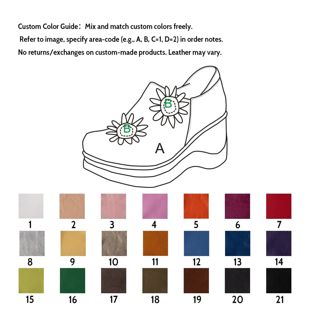 dwarves3756-3 Loafers 5 Custom Color