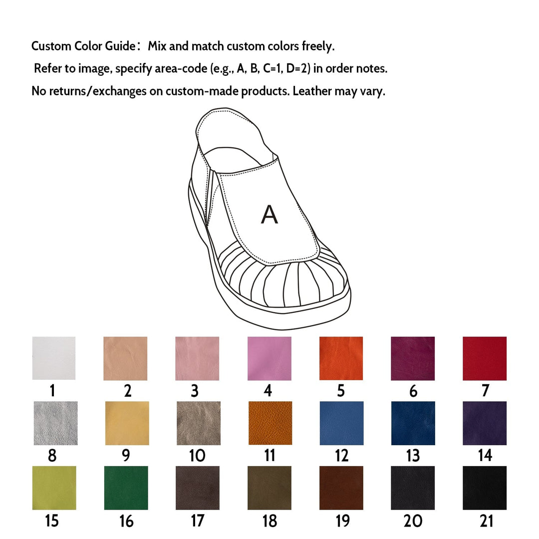 dwarves3760-2 Loafers 5 Custom Color