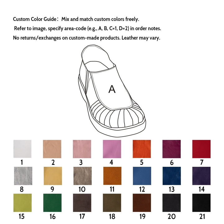 dwarves3760-2 Loafers 5 Custom Color