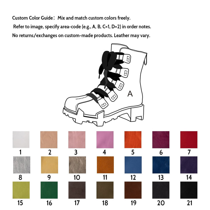 dwarves3766-4 Boots 5 Leather