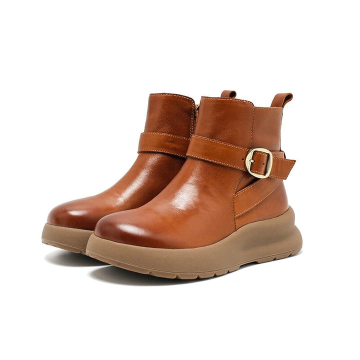 dwarves3777-1 Boots 5.5 Yellow Brown