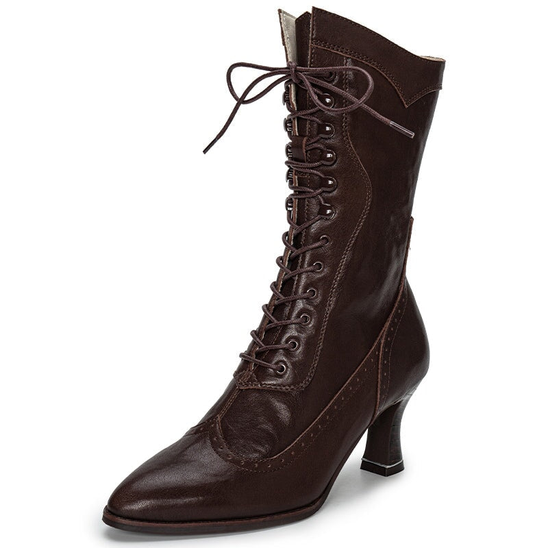 dwarves3791-2 Boots 222 Chocolate