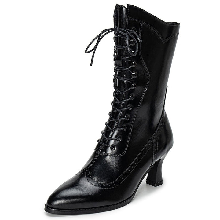 dwarves3792-1 Boots 222 Black