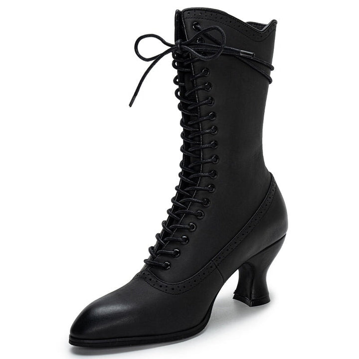 dwarves3793-1 Boots 215 Black Ties