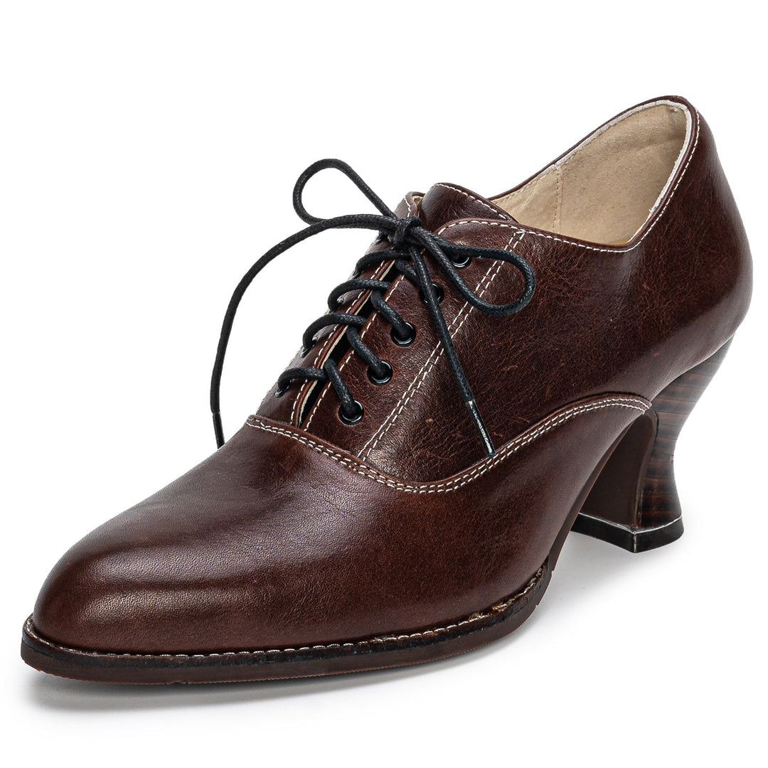 dwarves3812-1 Oxfords &amp; Tie 215 Coffee