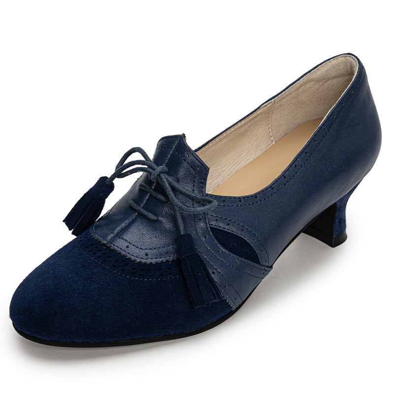 dwarves3813-1 Oxfords &amp; Tie 222 Blue