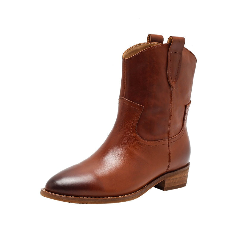 dwarves3820-2 Boots 5.5 Red Brown
