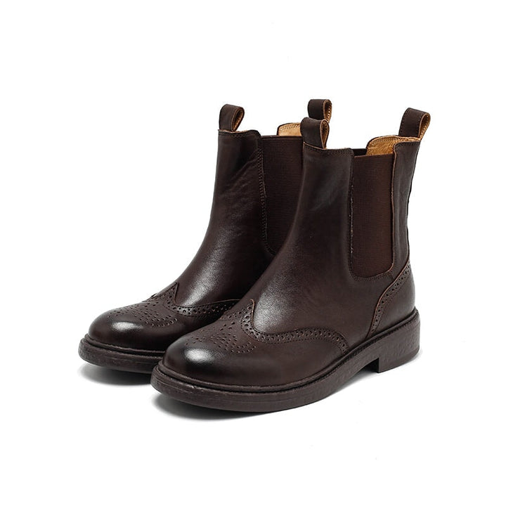 dwarves3824-2 Boots 5.5 Coffee Short Plush