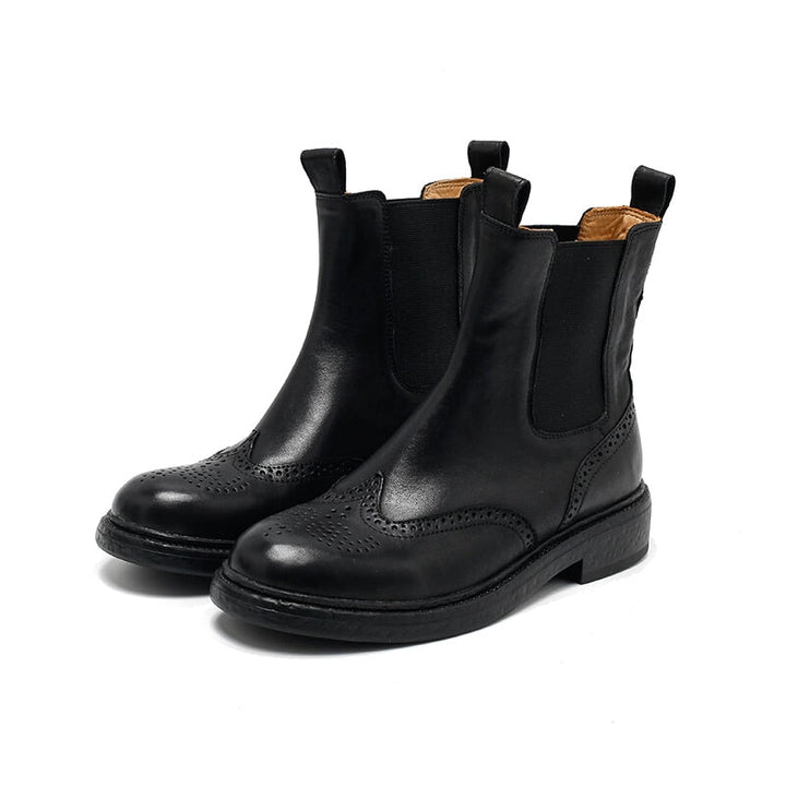 dwarves3824-3 Boots 5.5 Black Short Plush