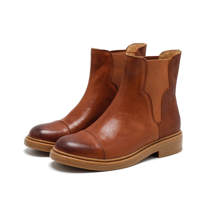 dwarves3825-1 Boots 5.5 Brown Short Plush