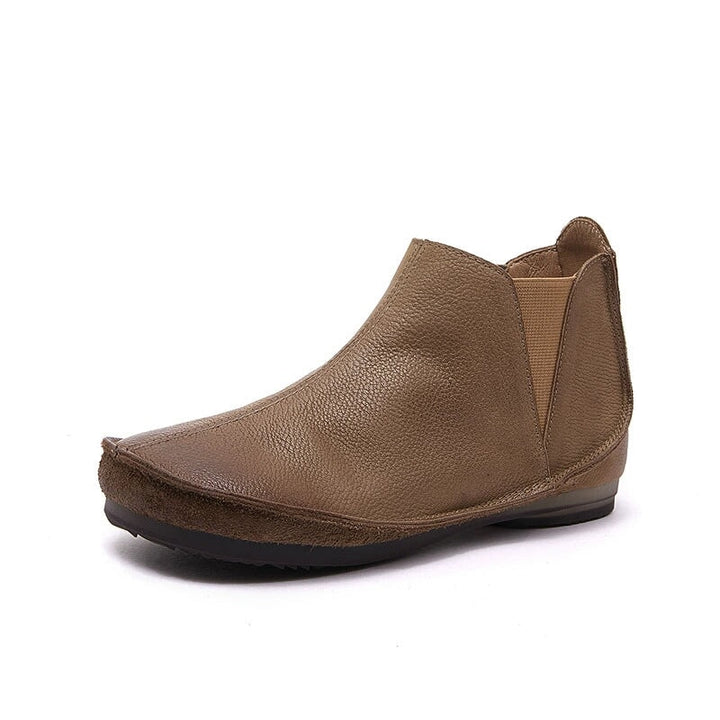 dwarves3832-4 Boots 5.5 Brown Short Plush