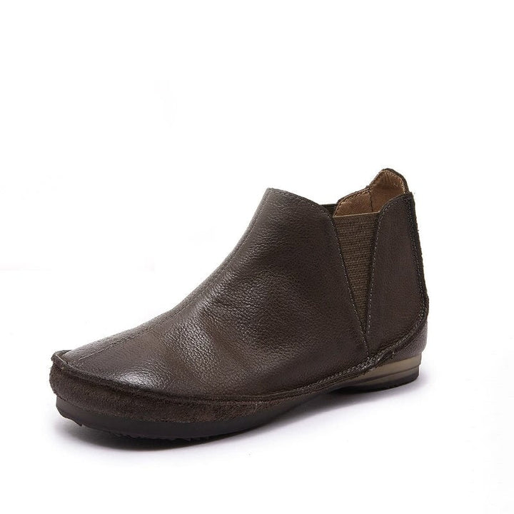 dwarves3832-5 Boots 5.5 Grey Short Plush