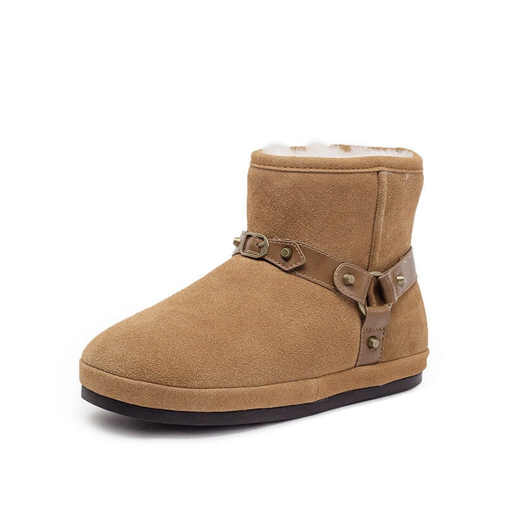 dwarves3838-2 Boots 5.5 Khaki Fleece Lined