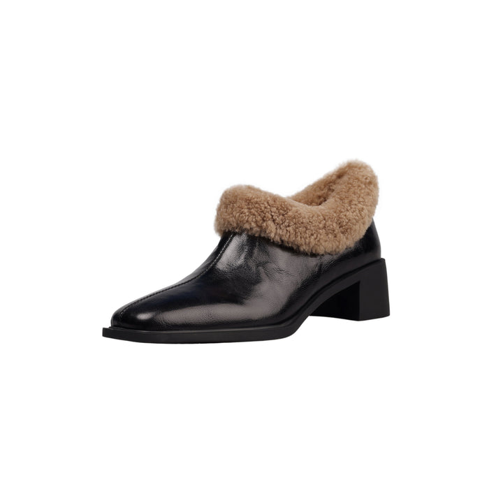dwarves3855-1 Pumps 5 Black Long Plush