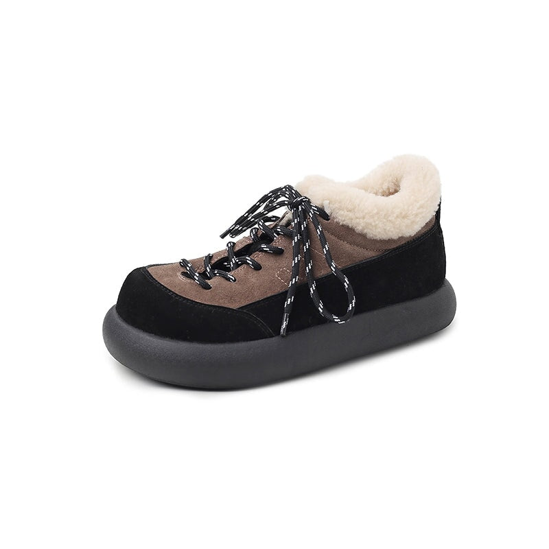 dwarves3866-1 Oxfords &amp; Tie 5 Black Wool blend