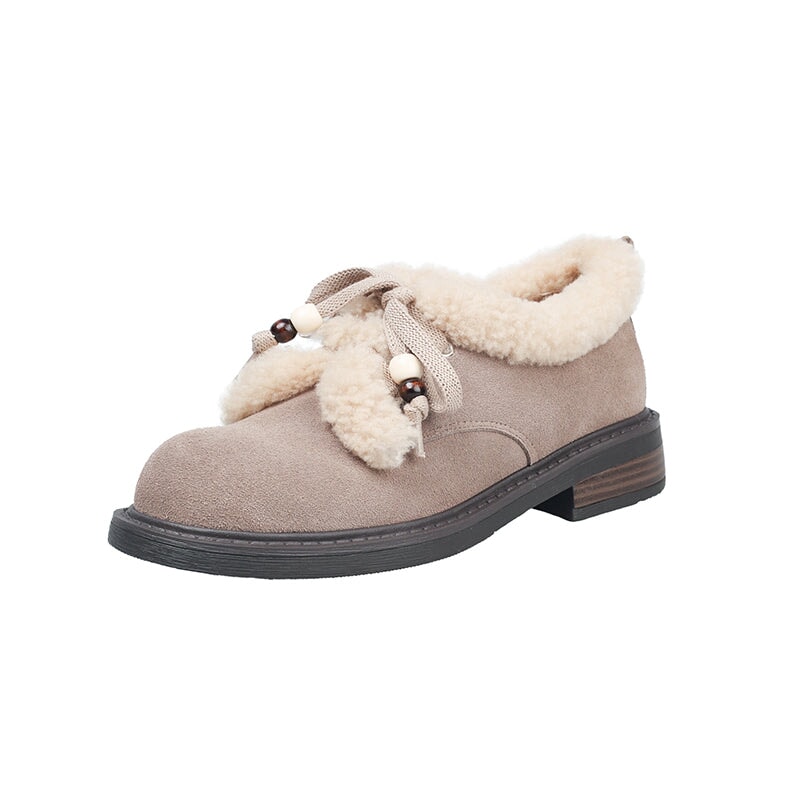dwarves3873-3 Oxfords &amp; Tie 5 Grey Long Plush