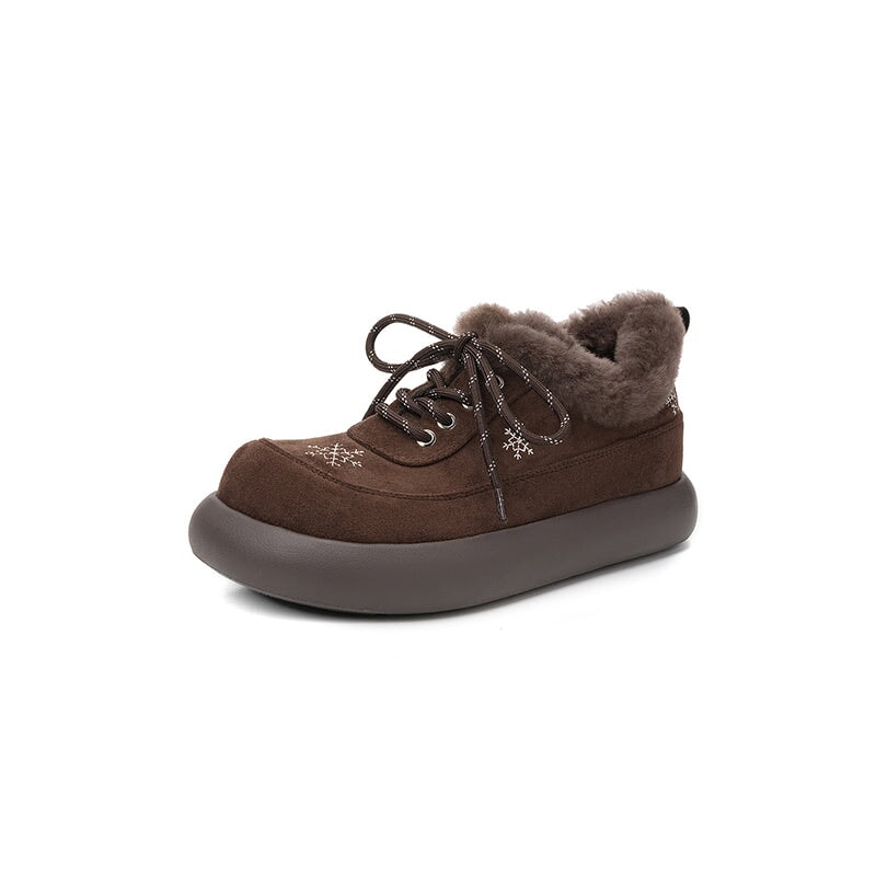 dwarves3874-2 Oxfords &amp; Tie 5.5 Dark Brown Wool blend