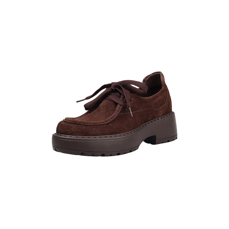 dwarves3880-1 Oxfords &amp; Tie 5 Brown
