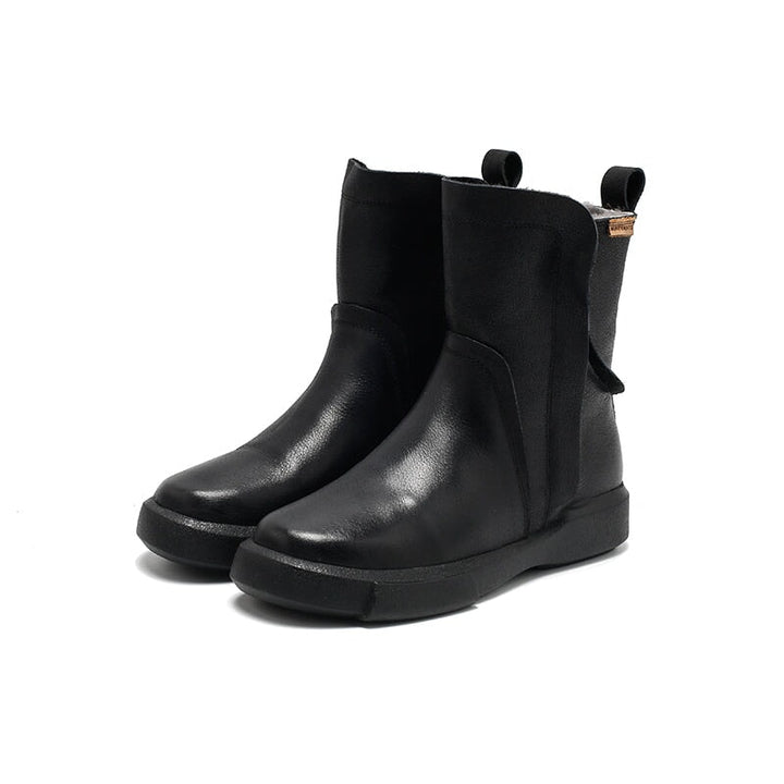 dwarves3889-4 Boots 5.5 Black Fleece Lined