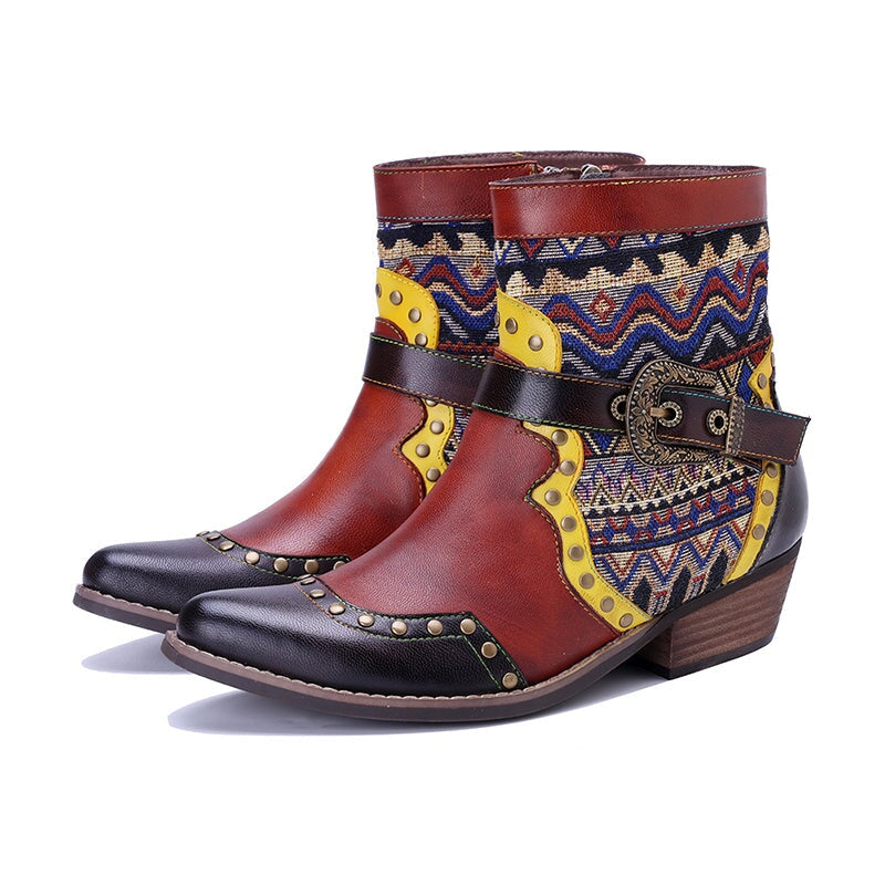 dwarves3890-1 Boots 6.5 Red