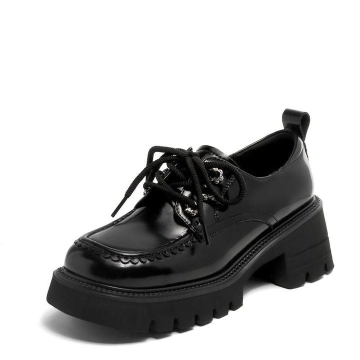 dwarves393-4 Oxfords &amp; Tie 5.5 Black