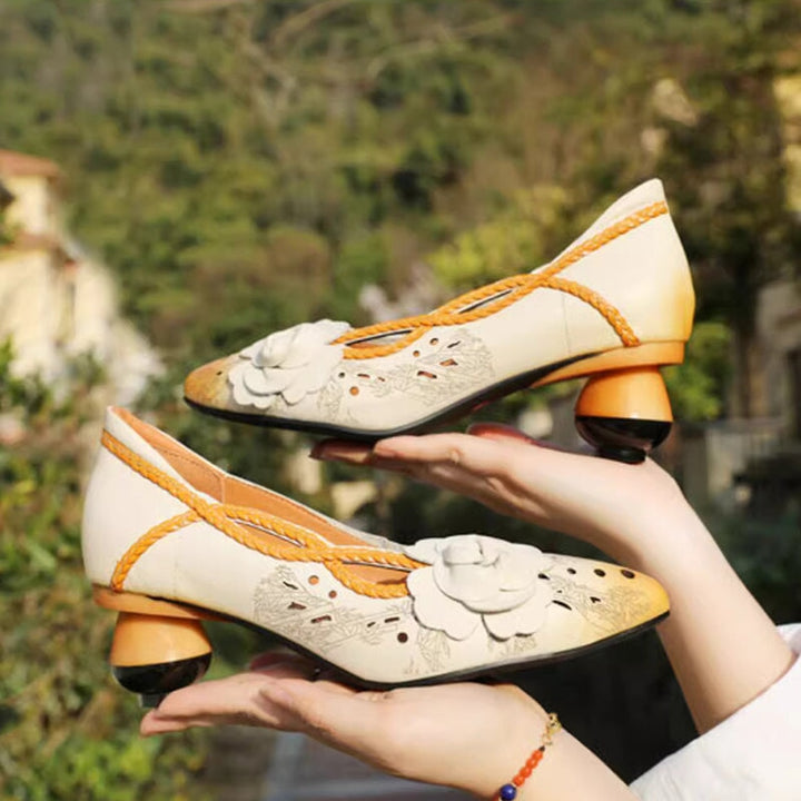 dwarves395-14 pumps 5.5 Beige