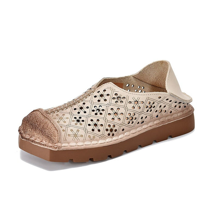 dwarves433-1 Loafers 5.5 Apricot